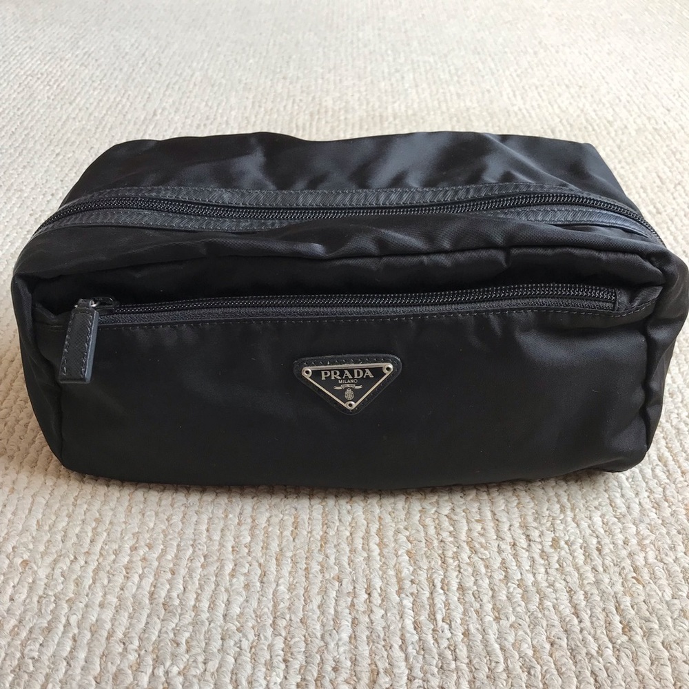 Prada Tessuto Saffi toiletry case